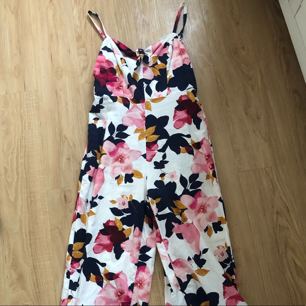 Floral Jumpsuit
